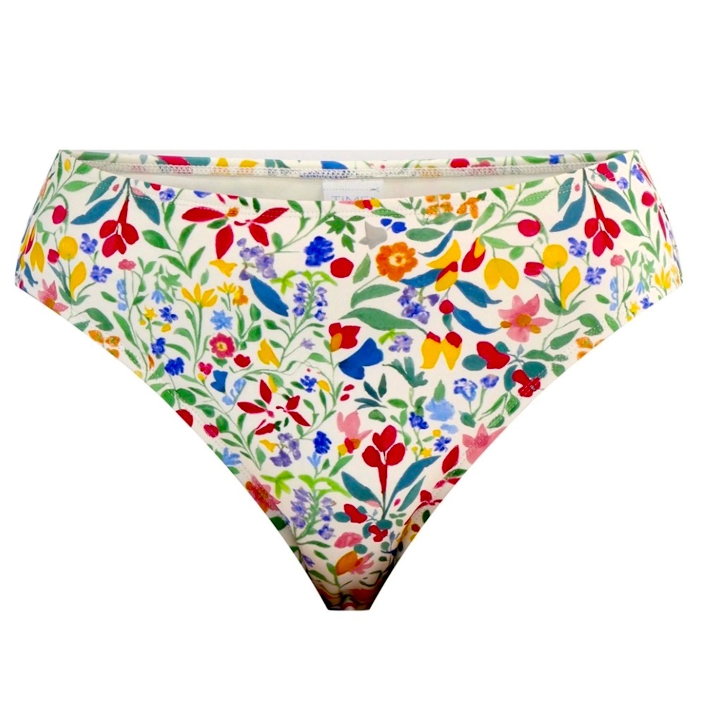 Floral swim bottoms